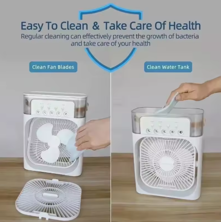 Portable Arctic White Cooling Fan